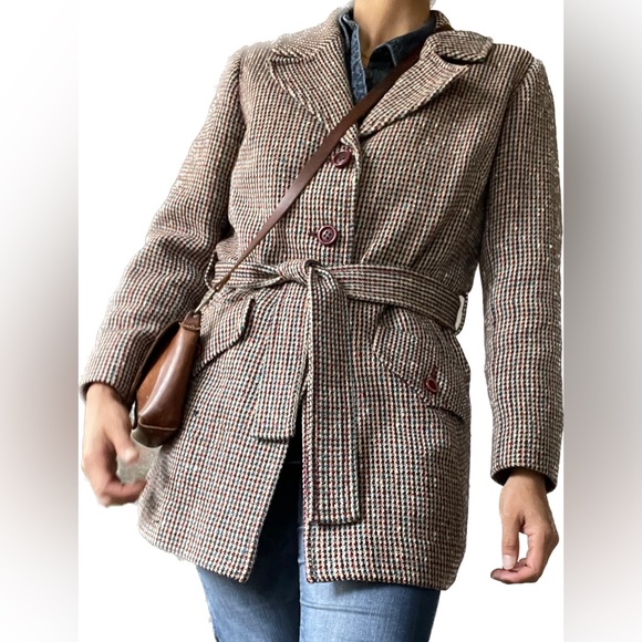 Tweed Pea Coat - Picture 4 of 9